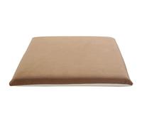 Soft Memory Foam Seat Cushion Washable Non-Slip Chair Pad Meditation Pillow for Office Living Room Kitchen - Khaki 50x50cm (20x20in)