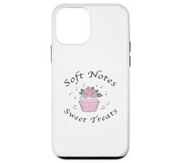 Soft Notes Sweet Treats Coquette Estetica Cupcakes & Rose Custodia per iPhone 12 mini