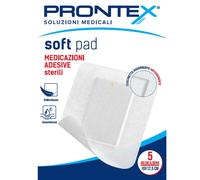 Safety Medicazione adesiva sterile PRONTEX Soft Pad Medic 10x12,5 cm 5 pezzi