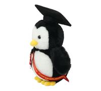 Soft Penguin Plush, Academic Graduation Doll Toy, Cute Cap Outfit with Comfort Feature, Plush Stuffed Animal Celebration Gift Set, Adorable Design with Cozys Build, Student Gift for Graduation Day