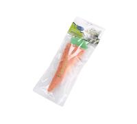 Soft Plush Carrot and Eggplant Shaped Chewing Toy for Domestic Cats and Kittens, Ideal for Molar Bite and Playtime Activities