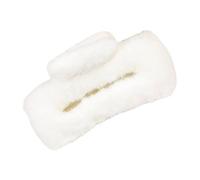 Soft Plush Clamp - Decorative Clip for Adults, Adorable Styling Holder, Comfortable Fuzzy Lock Grip for Fine Long Strands | Easy to Use Accessory for Daily Grooming and Styling