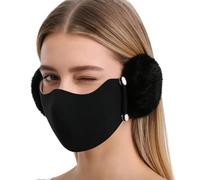 Soft Plush Comfort: This winter face cover is crafted with soft plush mater