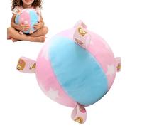 Soft Plush Rattle, Sensory Toy, with Gentle Bell Sound Sturdy Design, 10 Cm Size Lightweight Safe Fabric Design, Washable Comfort Toy, Interactive Learning Ball for Stroller Bedtime Travel