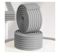 Soft Rubber Foam Padding Corner Guard, Strisce di protezione for angoli in schiuma multicolore 2-20M(Grijs,2M/6.56Ft)