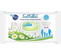 Soft Salviettine detergenti umidificate per bebè estratto di camomilla per pelli sensibili 12 confezioni x 72 salviette (864 pezzi) (camomilla)