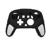Soft Shell in silicone per Switch 2 Pro Controller di gioco Custodia protettiva Gaming palmare antiscivolo copertura (black and white)