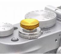 SOFT SHUTTER RELEASE metal oro adatto a FUJIFILM X100V X-PRO1 X-PRO2 X-PRO3 X-E1