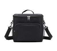 Soft Sided Cooler Bag, Large Capacity Cooling Tote, Insulated Lunch Box, Multi-Use Container for Camping, Hiking, Travel, Beach, BBQ, Work, School Use, 10.24x6.69x9.45 inch