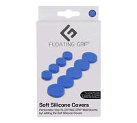 Soft Silicon Covers by FLOATING GRIP to cover FLOATING GRIP Wall Mounts - Blue (