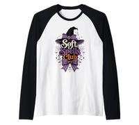 Soft Spell Club Coquette Halloween Soft Girl Maglia con Maniche Raglan