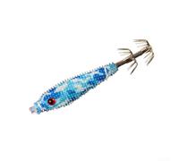 Soft Squid Jig Lure 45 mm Particella Texture Bite | Design con texture a particelle, migliora la solidità del morso, corpo in gomma morbida, lunghezza 45 mm, ideale per calamari
