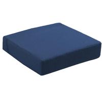 Soft Thick Non-Slip Square Dining Chair Cushion 45x45x3 cm Comfortable Seat Pad for Home Kitchen Office - Dark Blue Color Any Room