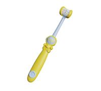 Soft Three-Sided Toothbrush - Astronaut Design Kids Brush, Manual Teeth