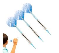 Soft Tip Darts Set - 3 Gradient Color Soft Darts Professional Set | Colorful Dart Flights | Game Night Dart Board Fun At Bar With Friends, Electronic Dartboard Accessories, Precision Weighted Barr