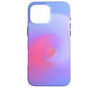 Soft Violet Coral Gradient | Modern Abstract Energy Flow Custodia per iPhone 16 Pro Max