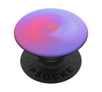 Soft Violet Coral Gradient | Modern Abstract Energy Flow PopSockets PopGrip Adesivo