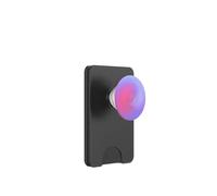 Soft Violet Coral Gradient | Modern Abstract Energy Flow PopSockets PopWallet per MagSafe
