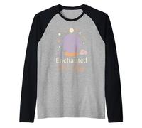Soft Witch Cozy Estetic Alt Pagan Tea Tarocchi Witchwear Regalo Maglia con Maniche Raglan