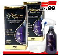 Soft99 2 x 230 ML Smooth Egg Platinum Liquido Vernice Protezione Lucido Cura