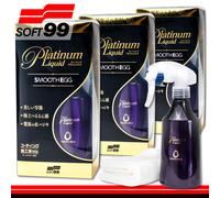 Soft99 3 x 230 ML Smooth Egg Platinum Liquido Vernice Protezione Lucido Cura