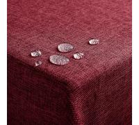 Softalker Tovaglia Natalizia antimacchia 240x140 Rettangolare per 8-10 Posti Rossa Tovaglia idrorepellente Tovaglie elegante per Natale,Esterno,Capodanno,Compleanno,Ristorante,Caffè,Feste,Christmas