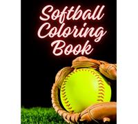 Softball Coloring Book