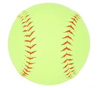 Softball da 30,5 cm per allenamento, 184,3 g, ufficiale, con copertura in PVC e cuciture rosse, per trapani a passo lento