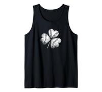 Softball da Baseball Shamrock Irish Green White St. Patrick's Canotta