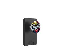 Softball Faith Love - Christian Softball giocatore a forma di cuore PopSockets PopWallet per MagSafe