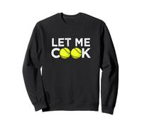 Softball Let Me Cook Divertente Softball Felpa