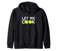 Softball Let Me Cook Divertente Softball Felpa con Cappuccio