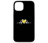 Softball Lover Girl Heartbeat Player Fan Mom Dad Coach Custodia per iPhone 13