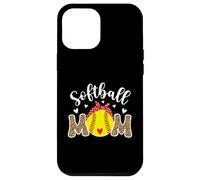 Softball Lover Softball Mom Of A Softball Player Girl Woman Custodia per iPhone 12 Pro Max