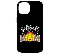 Softball Lover Softball Mom Of A Softball Player Girl Woman Custodia per iPhone 14