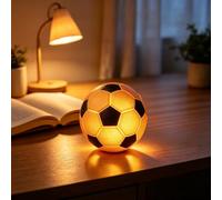 Softball Night Light Gift, Baseball Night Light Decoration Led Lamp with Red Stitching, Dynamic Passionate Bedside Decor Reading Lamp,Sports Souvenir Gifts for Bedroom,Living Room,Home,Office