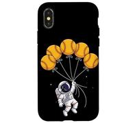 Softball Palloncino Astronauta Fluttuante Cosmonauta Spazio Custodia per iPhone X/XS