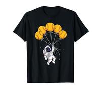 Softball Palloncino Astronauta Fluttuante Cosmonauta Spazio Maglietta