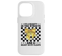 Softball Ragazza Mamma Coquette Bow I'm A Beauty In the Streets Custodia per iPhone 14 Pro Max
