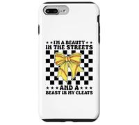 Softball Ragazza Mamma Coquette Bow I'm A Beauty In the Streets Custodia per iPhone 7 Plus/8 Plus