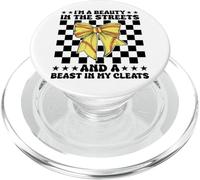 Softball Ragazza Mamma Coquette Bow I'm A Beauty In the Streets PopSockets PopGrip per MagSafe