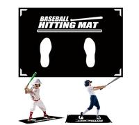 Softball T-Ball - Tappetino da allenamento con dita rivolte verso il posto, per allenamento di lancio, 90 cm