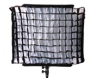 Softbox Bresser LS1200 con griglia a nido d'ape compatta per flash LED LS LG