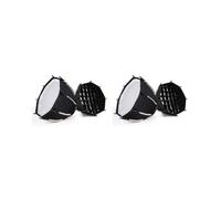 Softbox con griglia a nido d'ape a sgancio rapido Mini Bowens Mount
