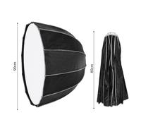 Softbox Deep Multiuso da 90cm con diffusore e griglia a nido d'ape