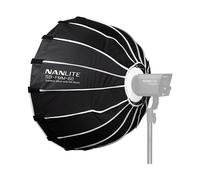 SOFTBOX NANLITE Forza 60, Luce LED monolight, Batterie NP-F serie Sony