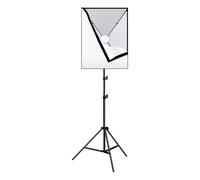 Softbox Puluz studio LED 50x70cm, con treppiede, lampadina LED 1 pz PU5070EU