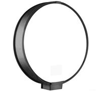 Softbox rotondo per Speedlight e luci stroboscopiche, 30/40 cm, diffusore flash circolare generale con design pieghevole portatile per fotocamera (40 cm)