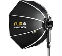 Softbox SMDV Speedbox Flip24G con adattatore S e diffusore fisso
