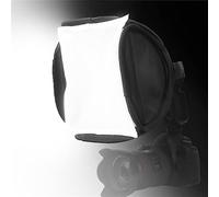 Softboxportabile Softboxfl Soft 23 Cm in Plastica Bianco Pieghevole Portatile Fl Lump Fotocamera Softbox Folum Cover la Luce è Effetto Forte Aiuta a Rendere il Nostro Softbox a